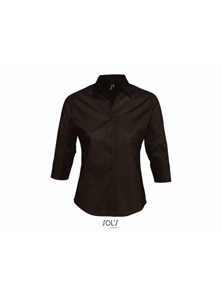 camicie-donna-manica-3-4-effect-sols-140-gr-stretch-marrone scuro.jpg